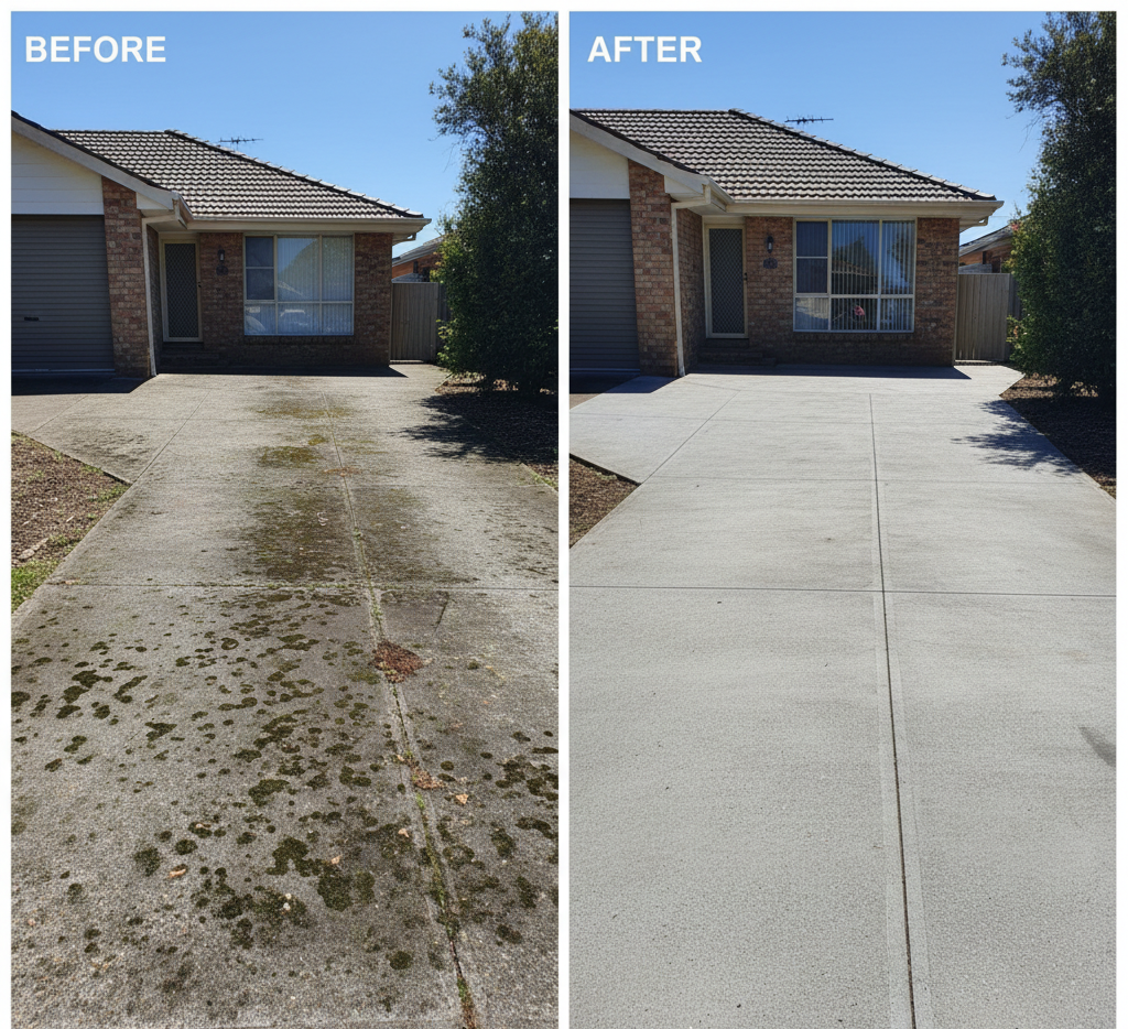 Patio Before and After